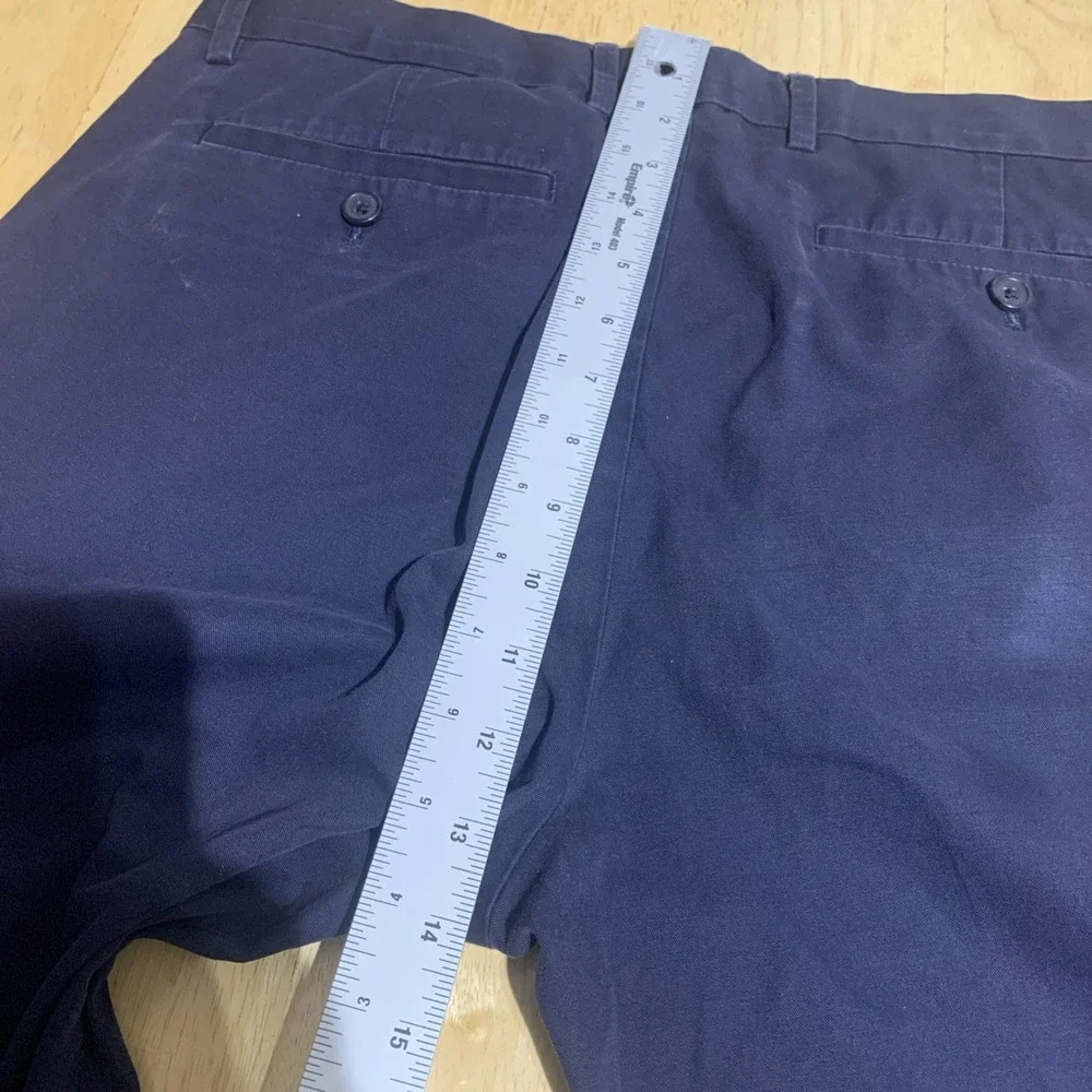 Banana Republic 33x34 Navy Blue Mason Slim Fit‎ Taper Rapid Movement Chino Pants